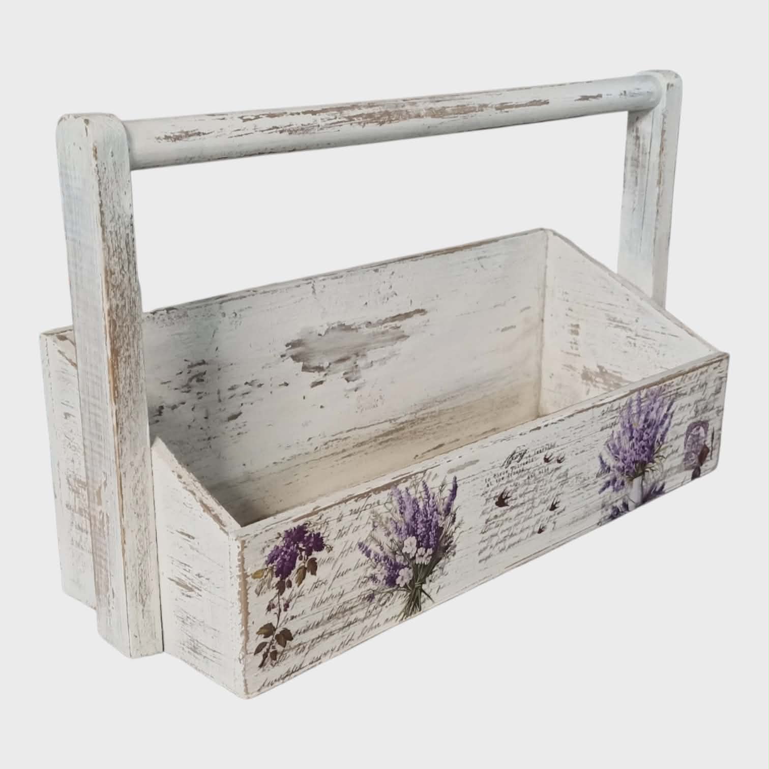 Lavendelzauber – Dekokästchen im Provence-Landhausstil – Bild 6